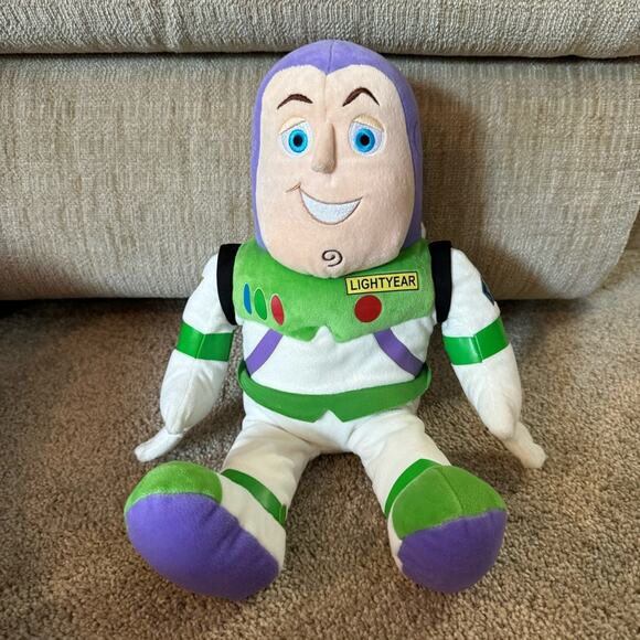 Disney Toy Story Buzz Lightyear Stuffed Plush Plushie Astronaut - Picture 1 of 11